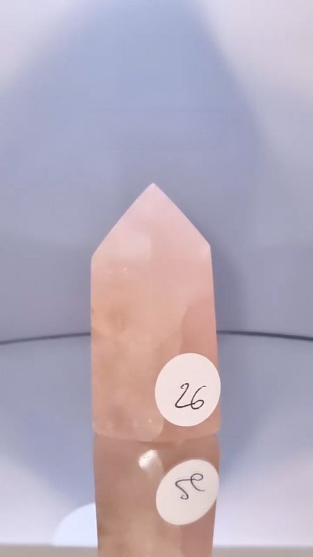 Pointe Quartz Rose Supérieure numéro 26