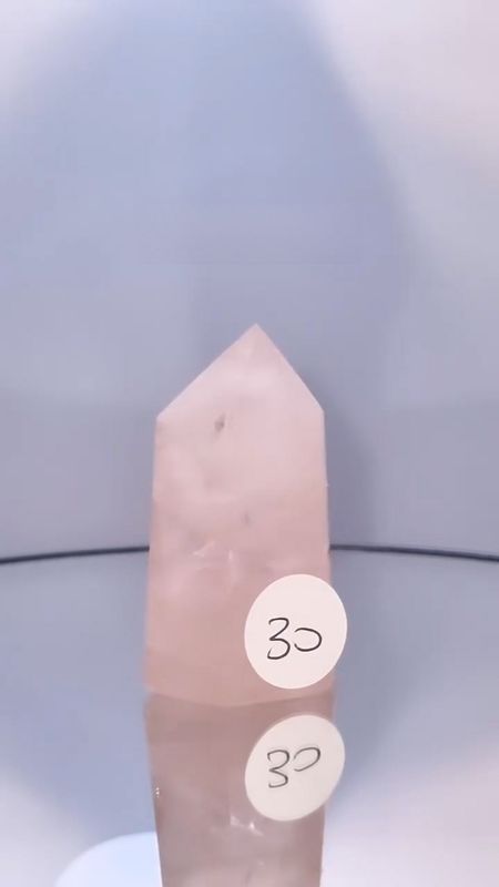 Pointe Quartz Rose Supérieure numéro 30