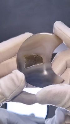Lune Agate Druzy numéro 58
