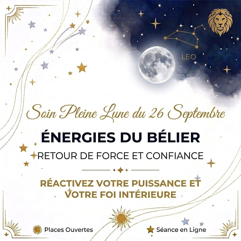 Soin Pleine Lune Bélier 26/09