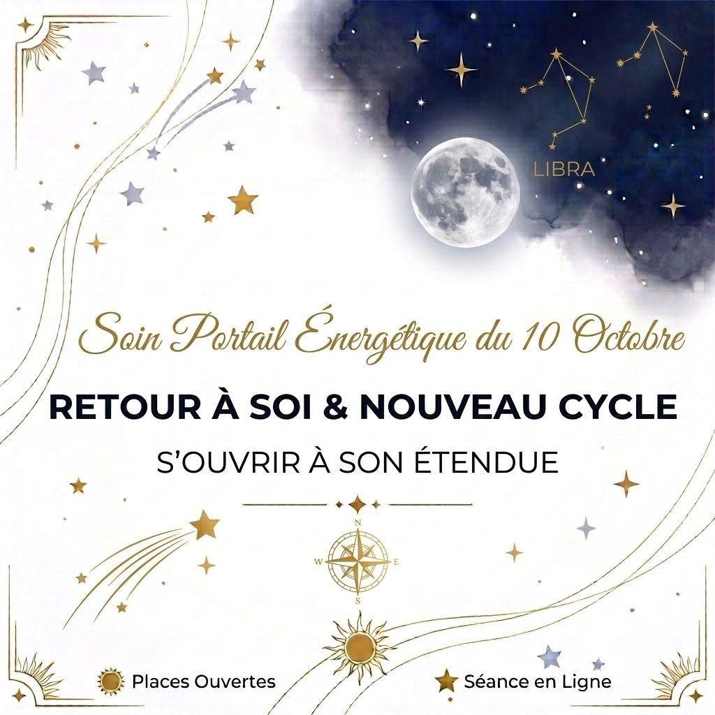 Soin Portail Énergétique Octobre + Rituel dédié Soin Portail Énergétique Octobre + Rituel dédié