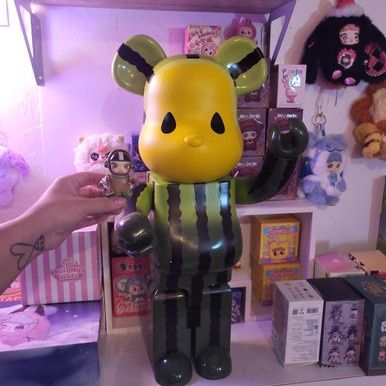1000% Watermelon Bearbrick– Mint / Limited Edition Aesthetic Release