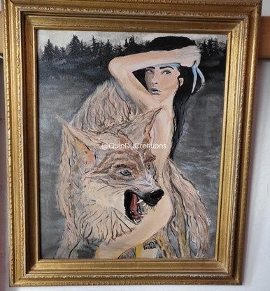 &quot;Provoked&quot; Original Acrylic Painting on Canvas 2018