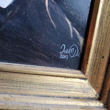 "Metamorphosis" &amp; "Maskulinity" Original Acrylic Paintings