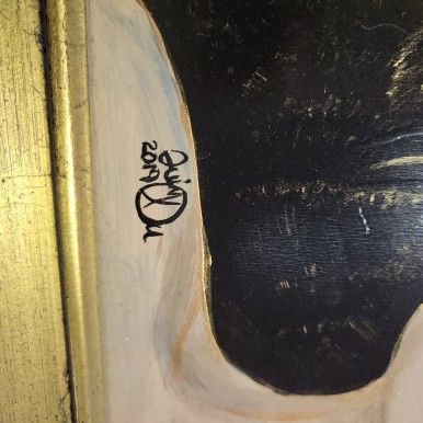 "Metamorphosis" &amp; "Maskulinity" Original Acrylic Paintings