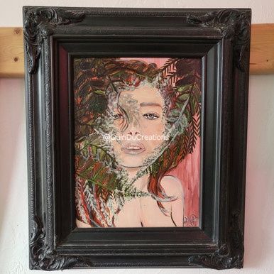 &quot;Mother Nature&quot; Original Acrylic Painting on Wood 2019