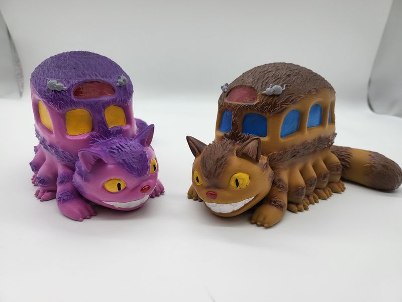 3D-Printed Catbus (Fan-Made Model)