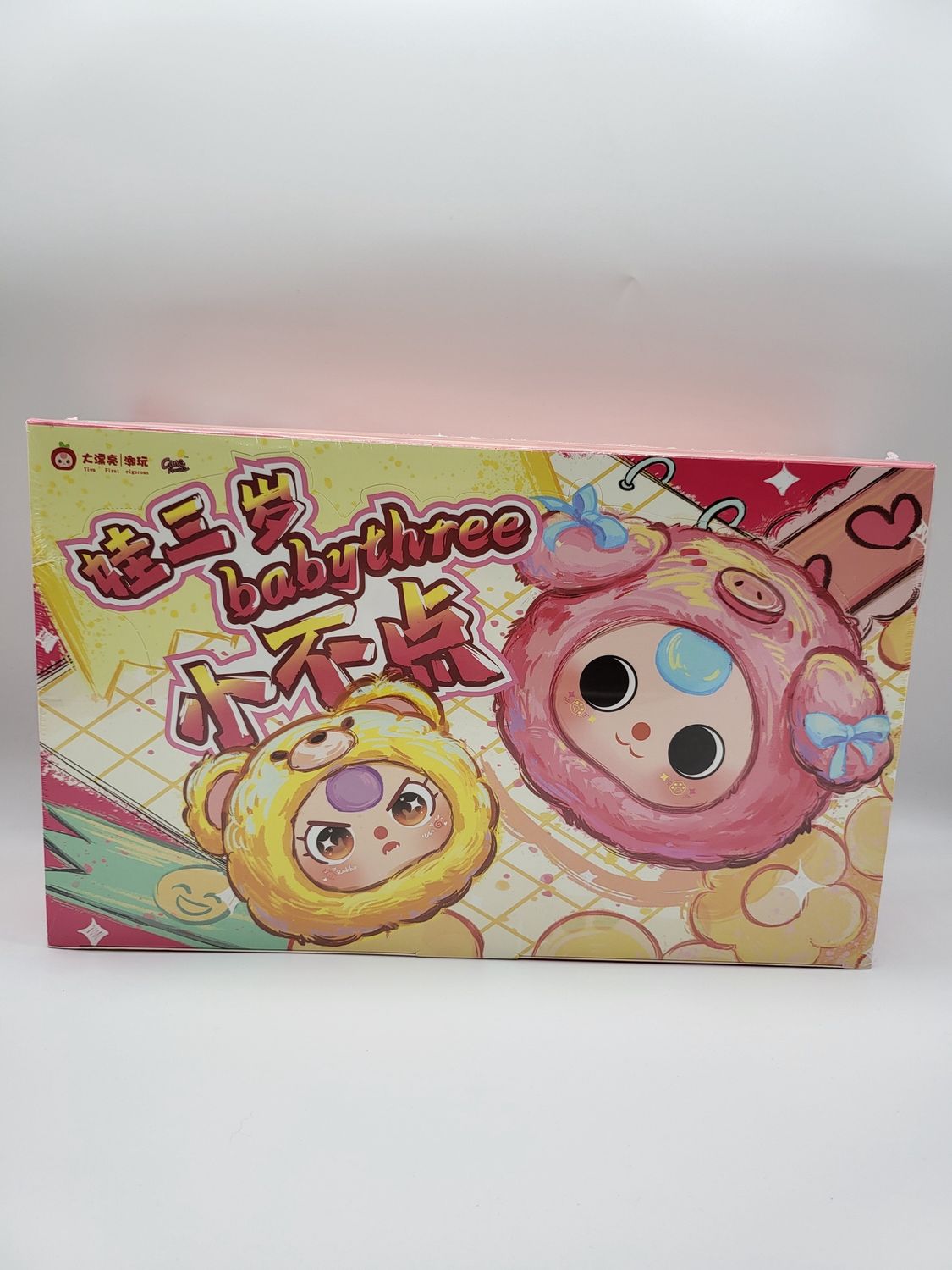 Baby Three “Tiny Animal Heads” Mini Plush Blind Box – Full Sealed Case (12 pcs)