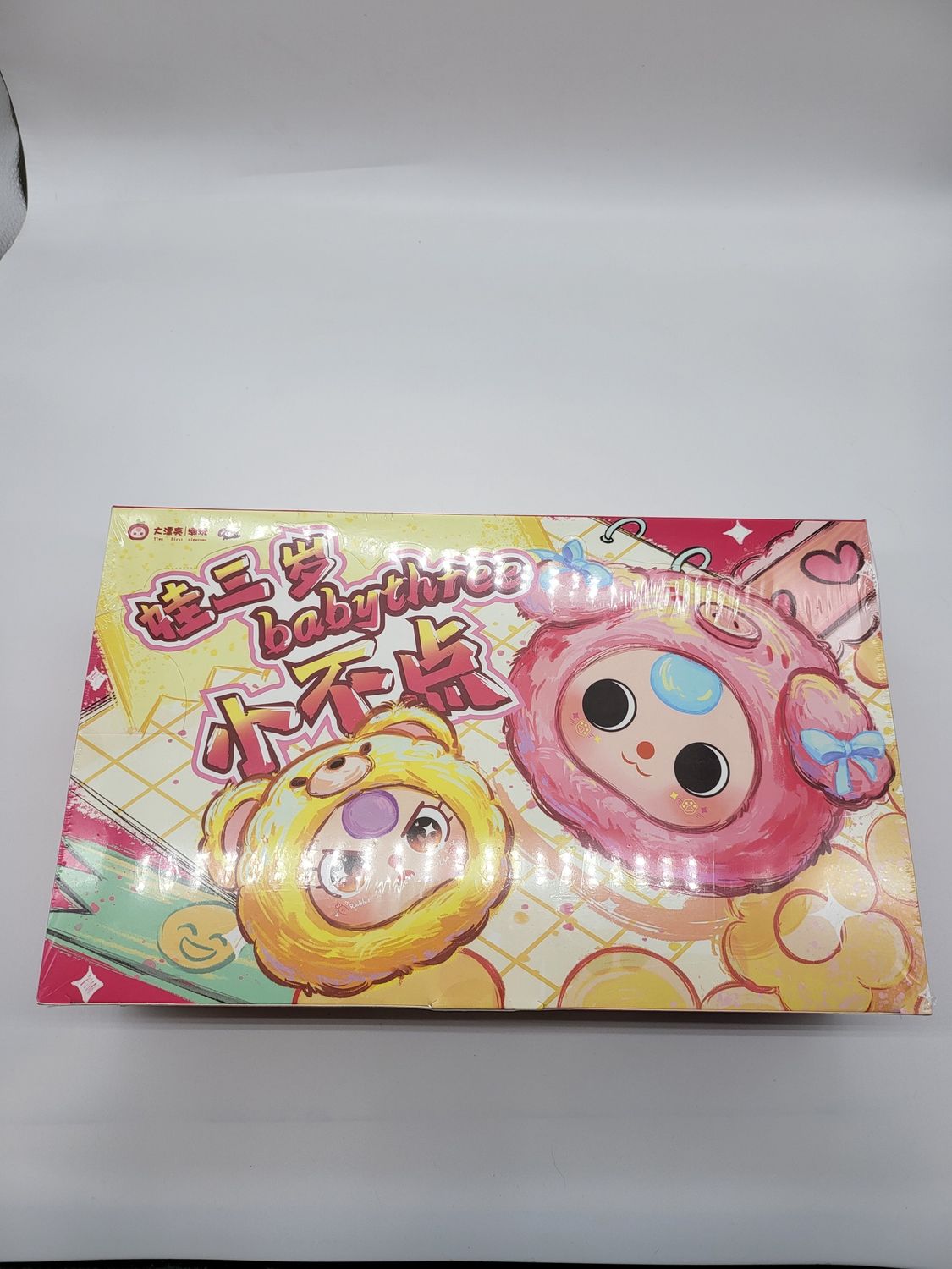 Baby Three “Tiny Animal Heads” Mini Plush Blind Box – Full Sealed Case (12 pcs)