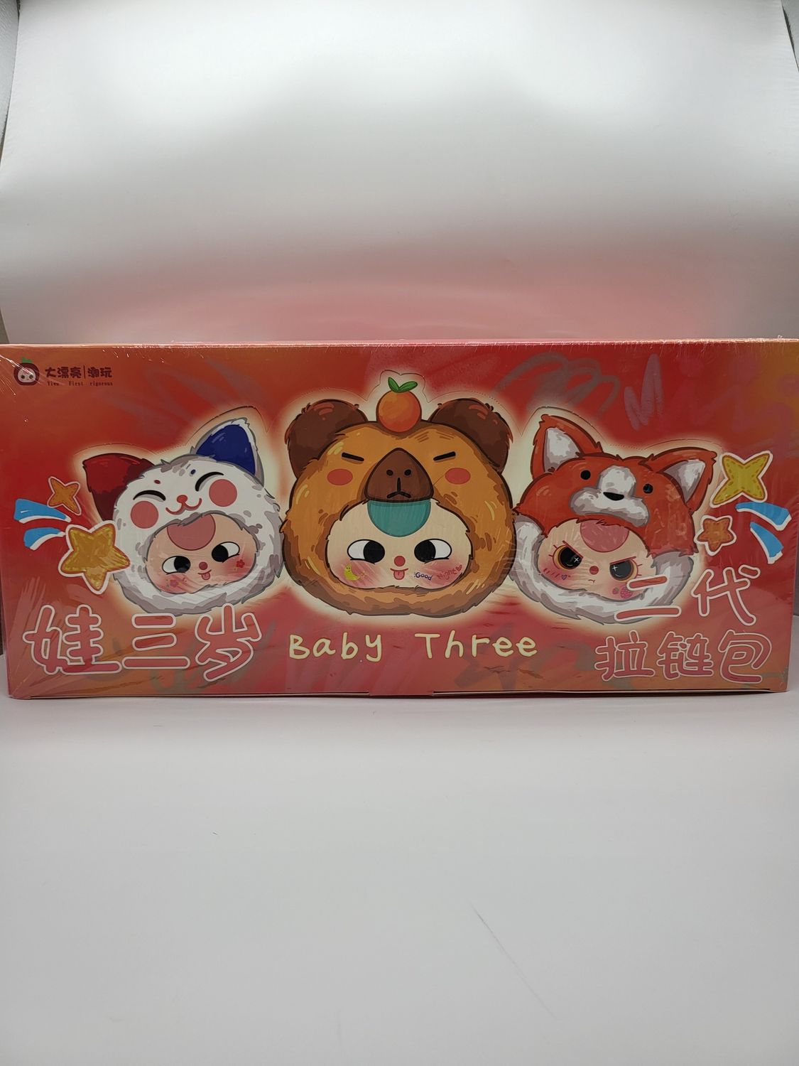 Baby Three – 2nd Gen Zipper Bag Plush Series (Full Case – 6 Blind Boxes)