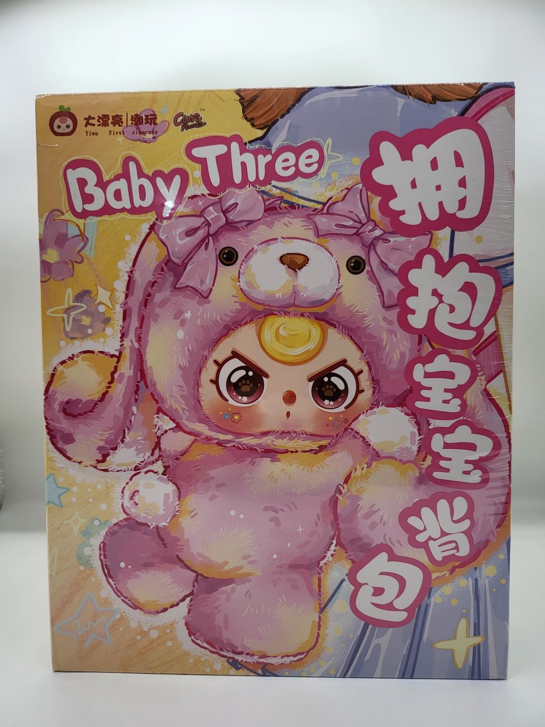 Baby Three – Backpack 400% Plush Blind Box (Single Sealed)