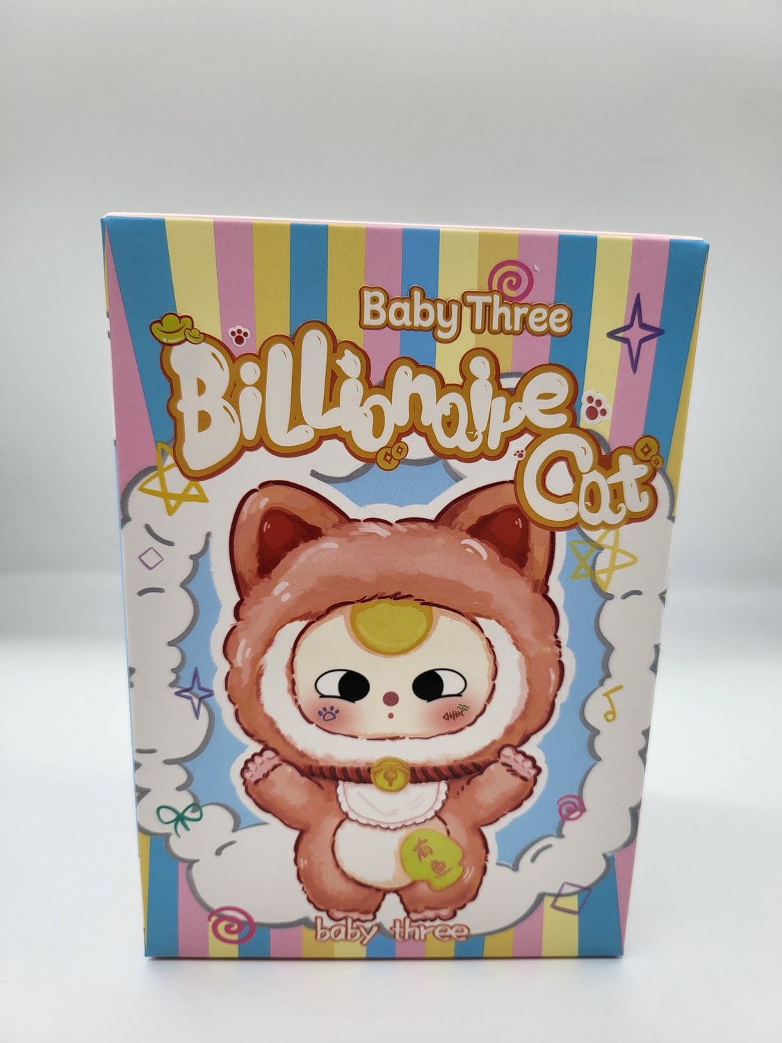 Baby Three – Billionaire Cat Plush Blind Box (DPL4300 Series)