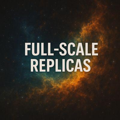 Full-Scale Fan Replica Display Pieces