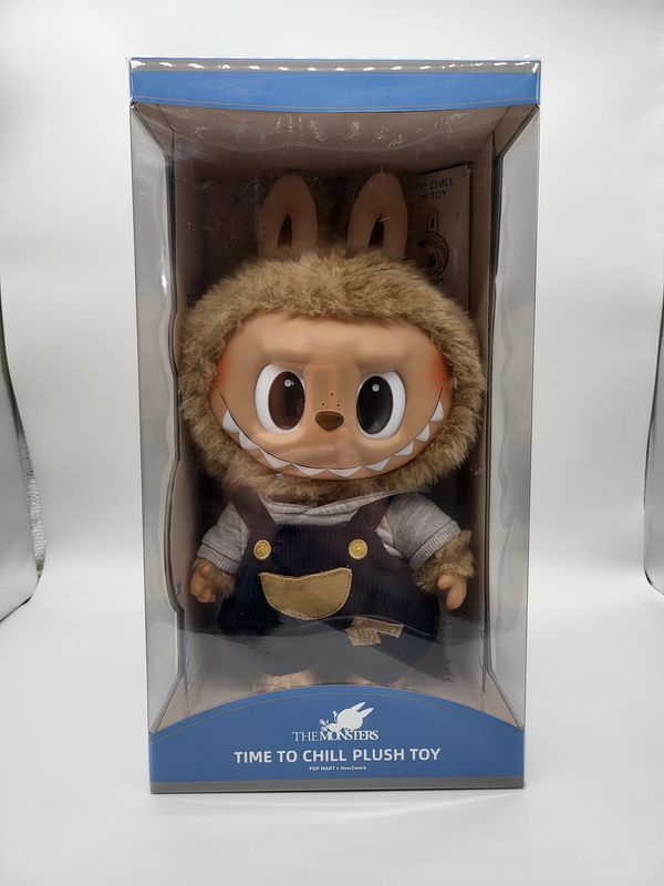 POP MART × The Monsters – LABUBU “Time to Chill” Vinyl Plush Doll (Sealed)