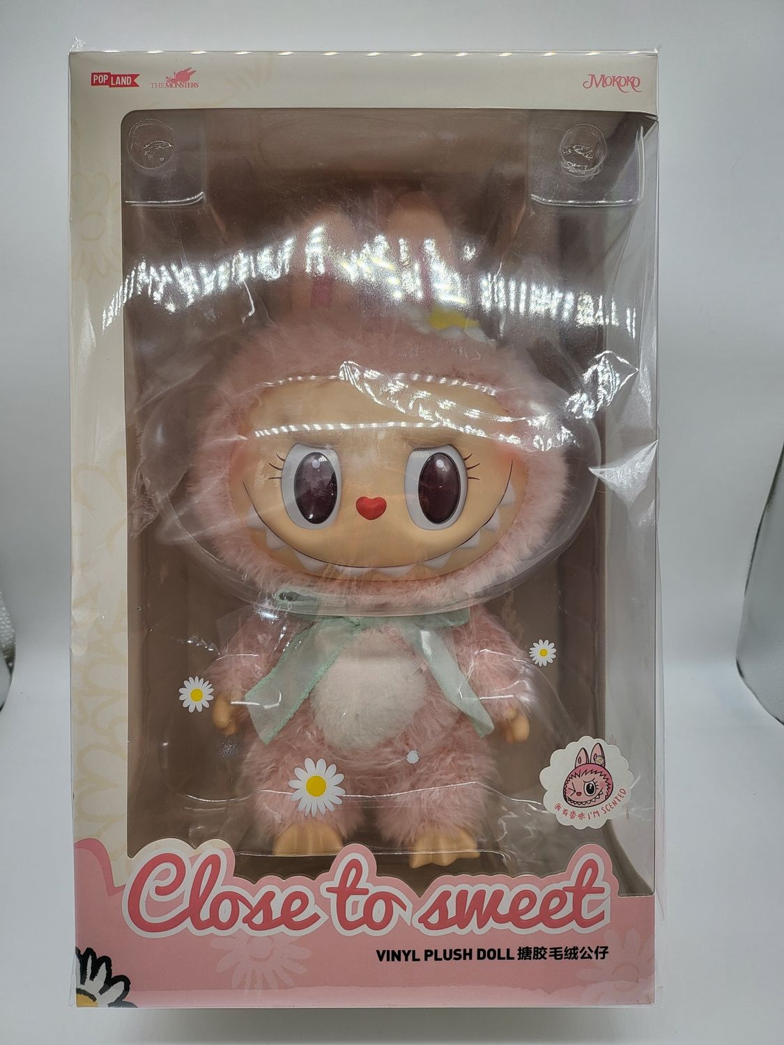POPLAND Labubu Mokoko “Close to Sweet” Vinyl Plush Doll (Limited Edition)