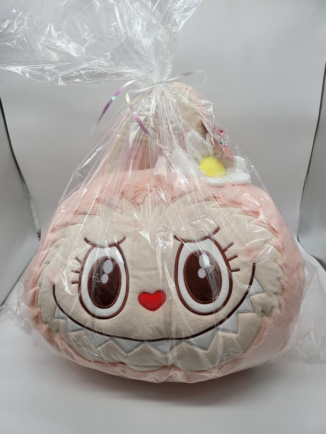 Popland × Pop Mart – Mokoko Pink Pillow Plush (Pink Variant) — Brand New