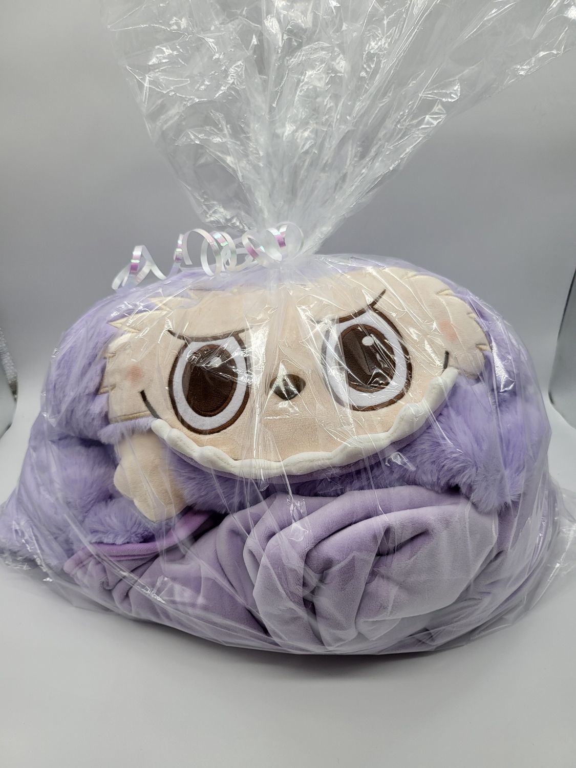 Popland × Pop Mart – Mokoko Blanket (Purple Variant) — Brand New