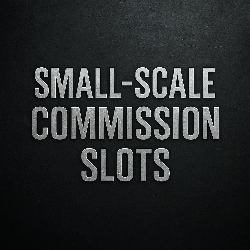 Miniature Weapon Commission Spot — Deposit