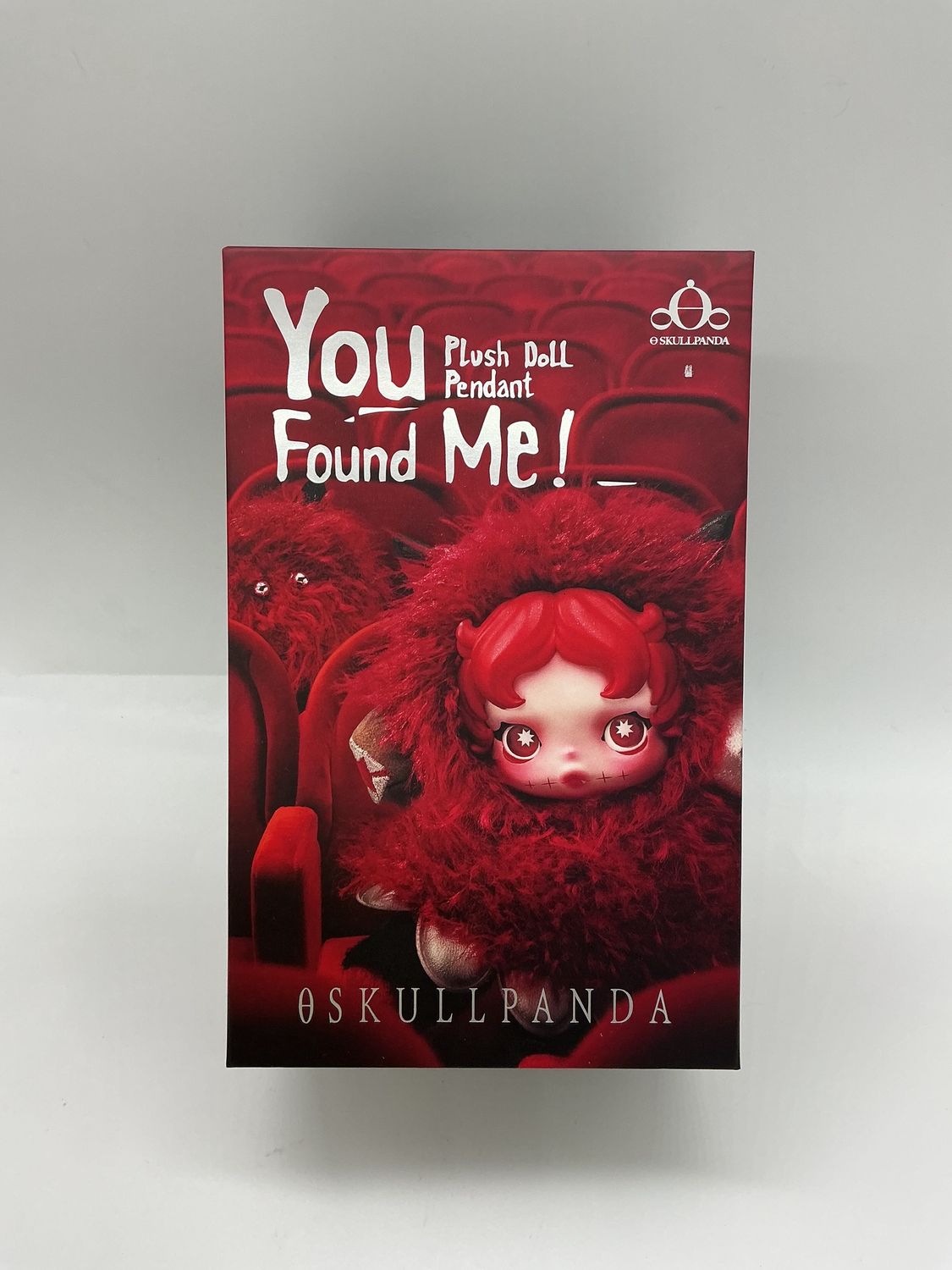 POP MART × Skullpanda – “You Found Me!” Plush Doll Pendant (Blind Box)