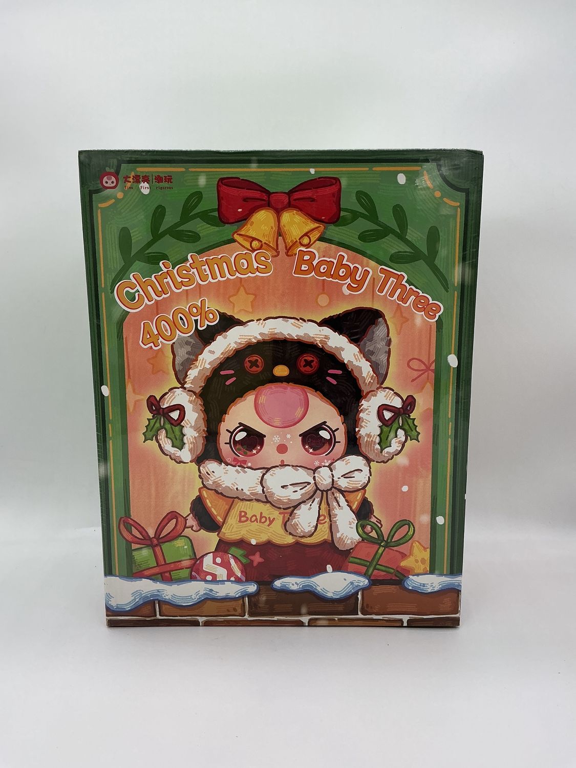 Baby Three – Christmas 400% Plush Blind Box (Sealed)