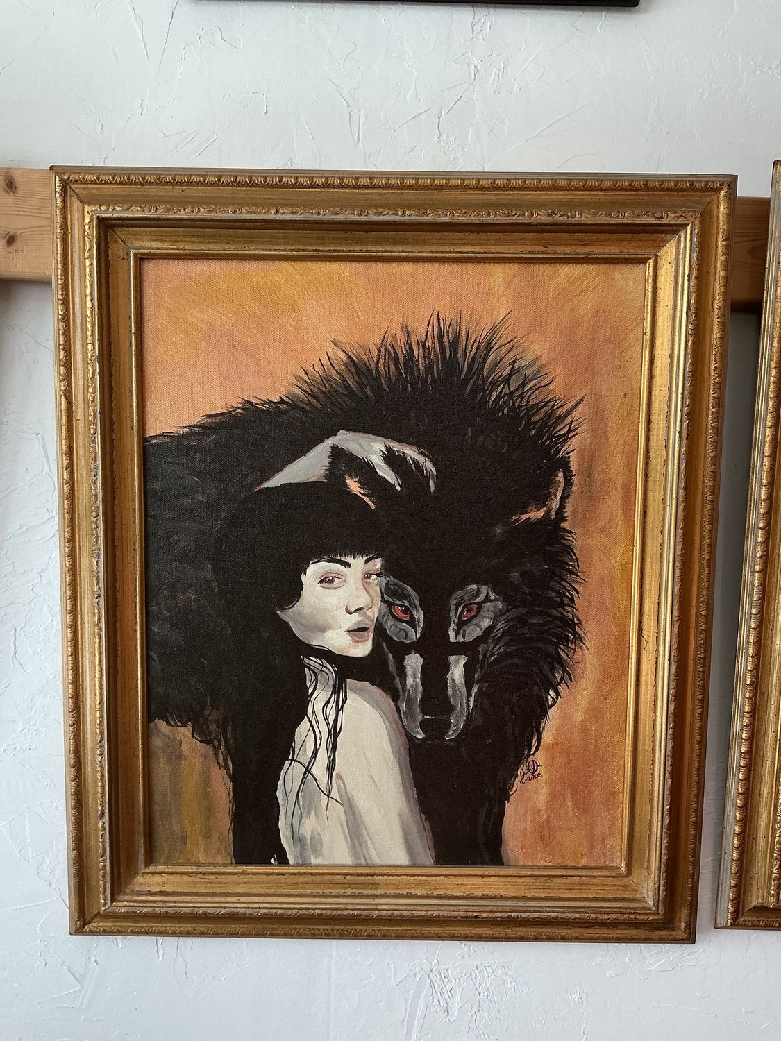 "Escort" Original Acrylic Painting on Canvas