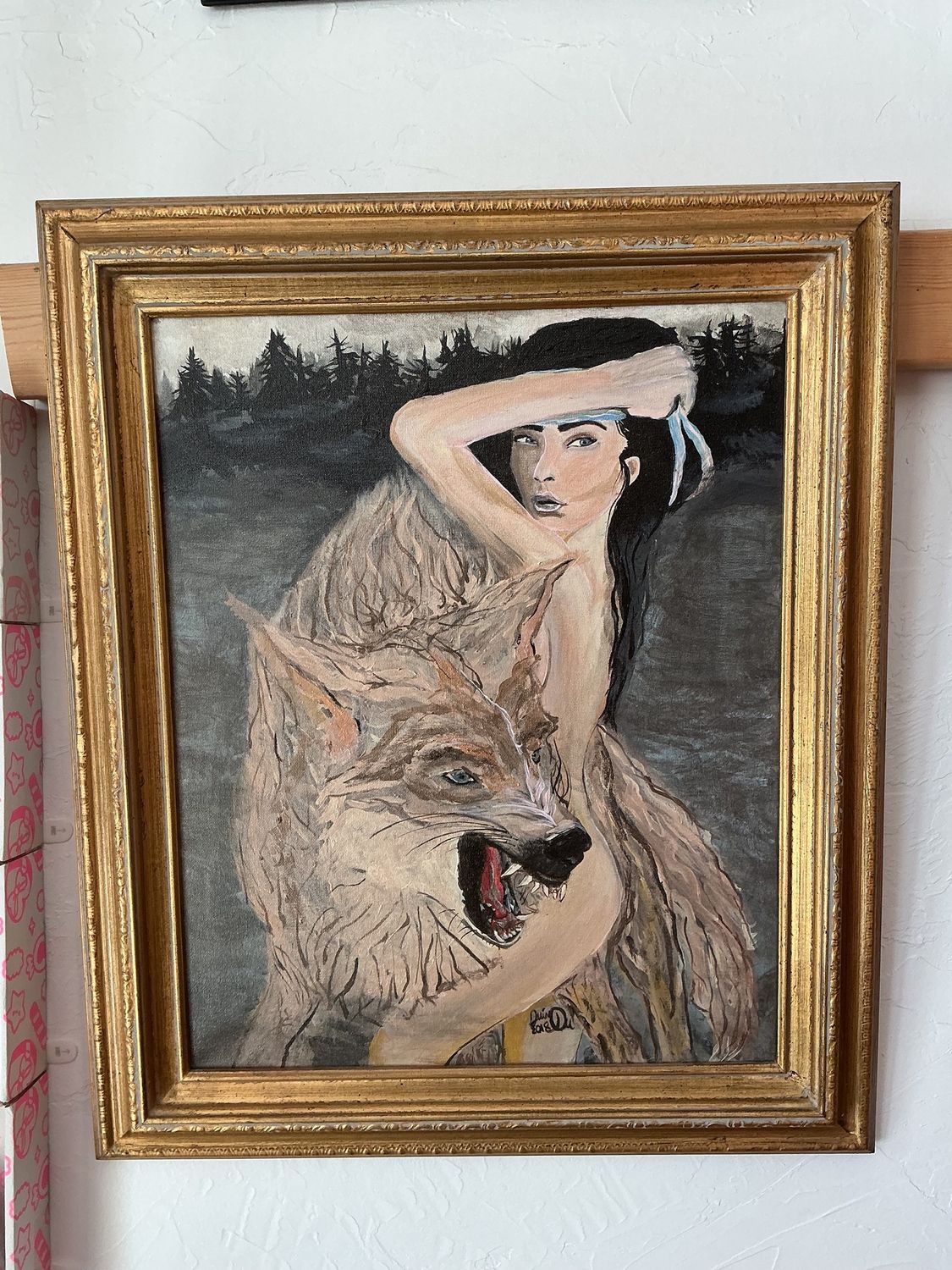 "Provoked" Original Acrylic Painting on Canvas 2018