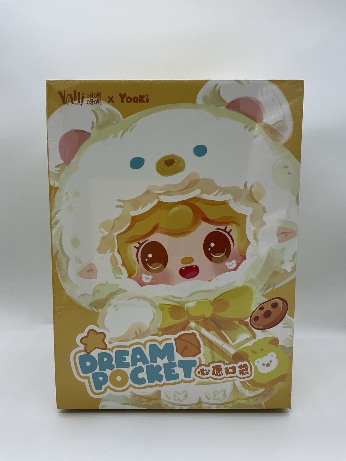 Yalli Studio × Yooki — 400% Dream Pocket Plush Vinyl Blind Box (Sealed)