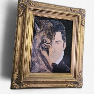 "Metamorphosis" &amp; "Maskulinity" Original Acrylic Paintings