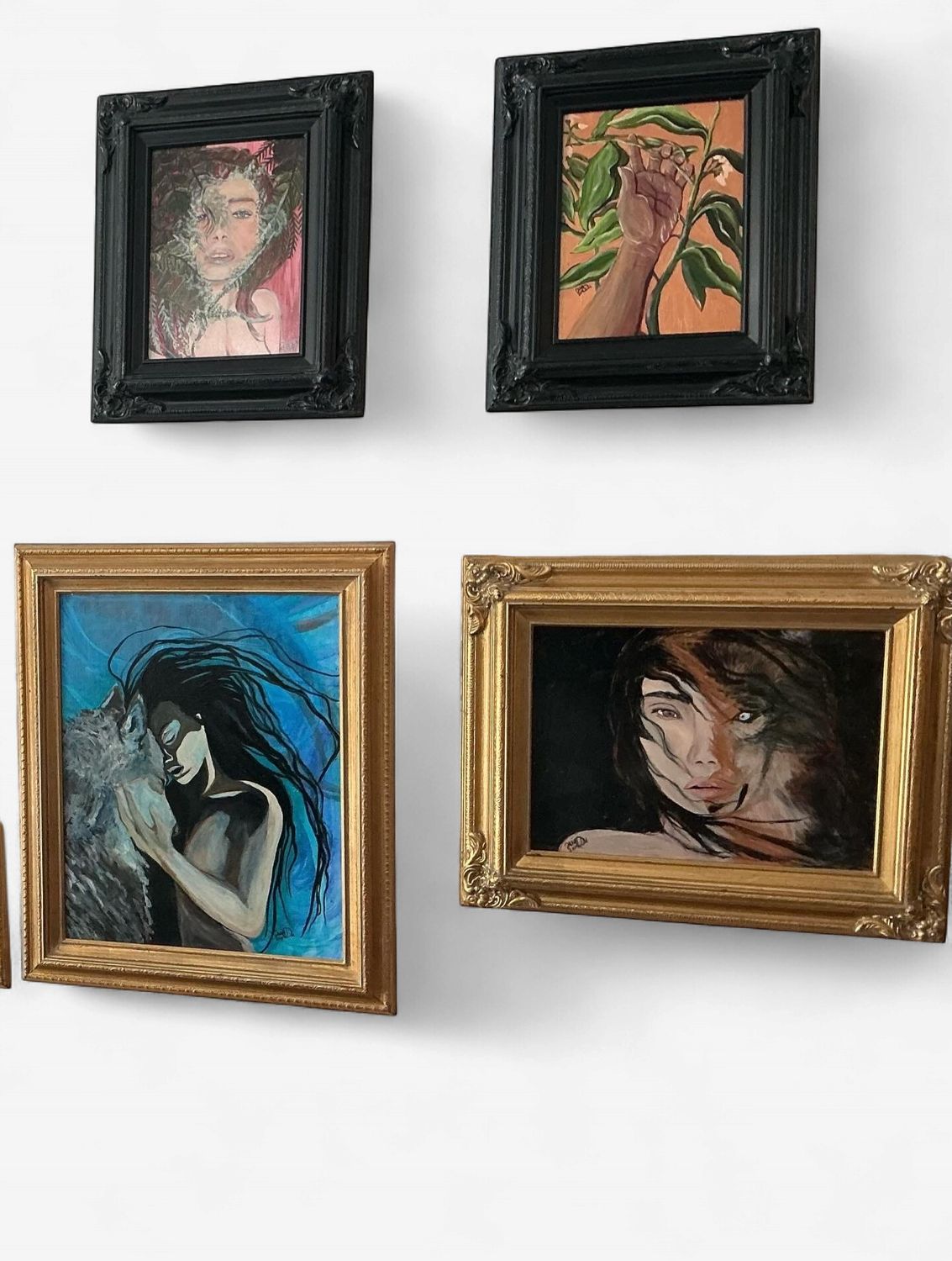 "Provoked" Original Acrylic Painting on Canvas 2018