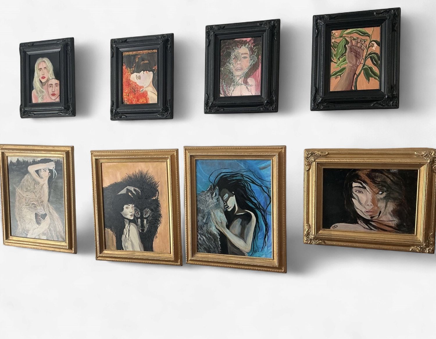 "Provoked" Original Acrylic Painting on Canvas 2018