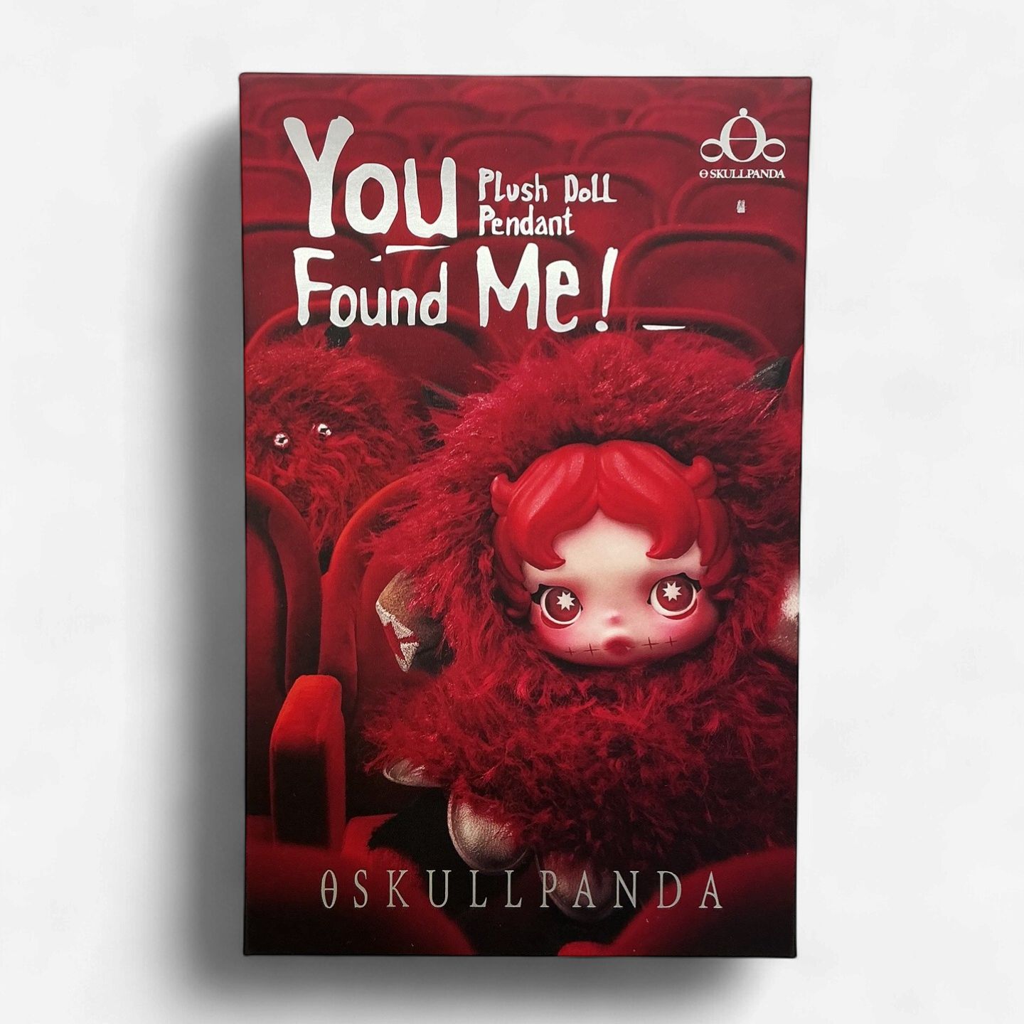 POP MART × Skullpanda – “You Found Me!” Plush Doll Pendant (Blind Box)