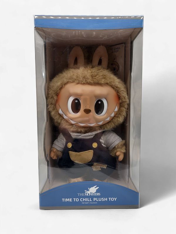 POP MART × The Monsters – LABUBU “Time to Chill” Vinyl Plush Doll (Sealed)
