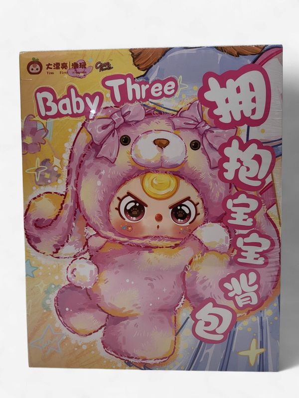 Baby Three 400% Plush Backpack – Designer Collectible Figure Bag