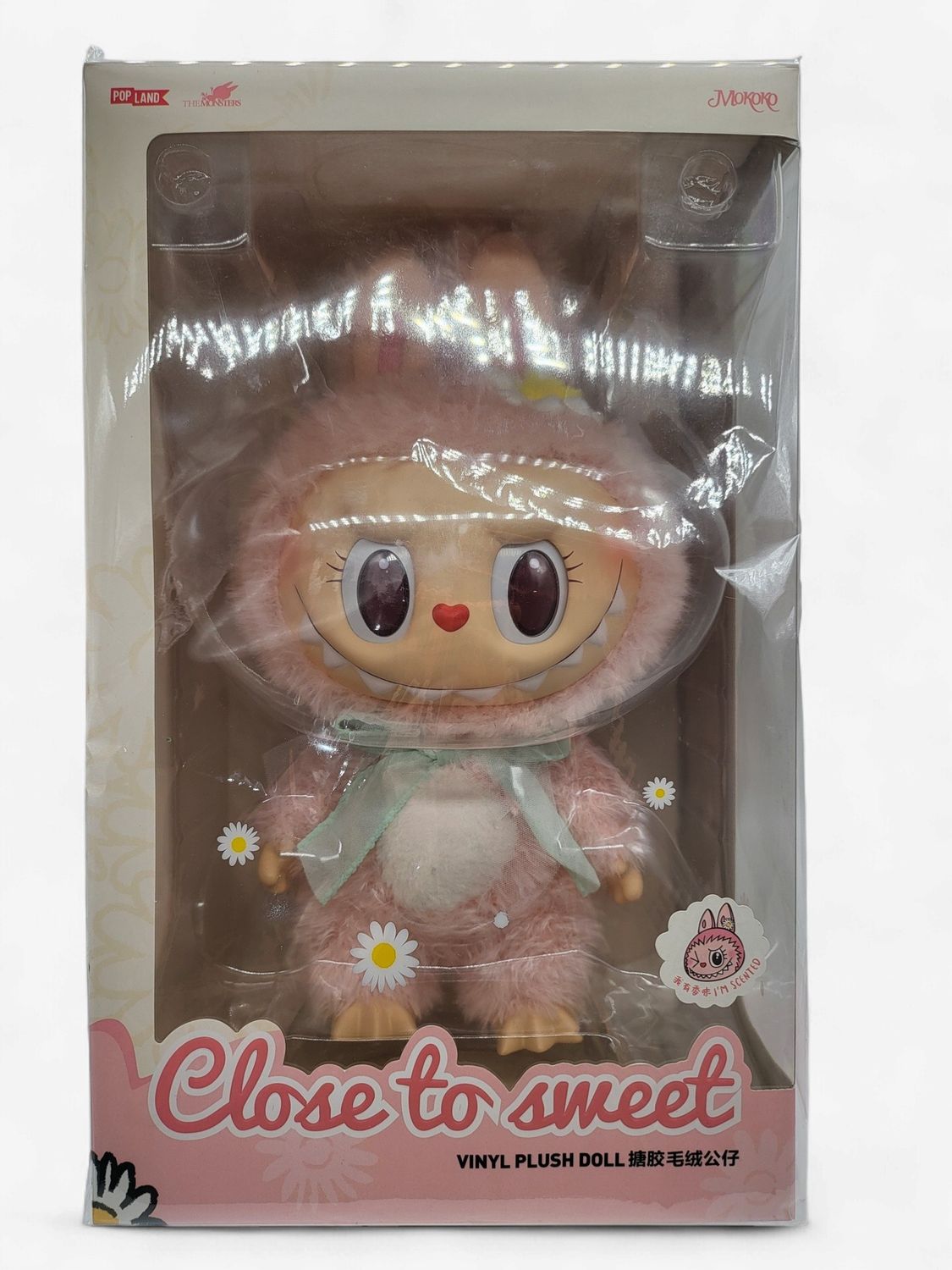 POPLAND Labubu Mokoko “Close to Sweet” Vinyl Plush Doll (Limited Edition)