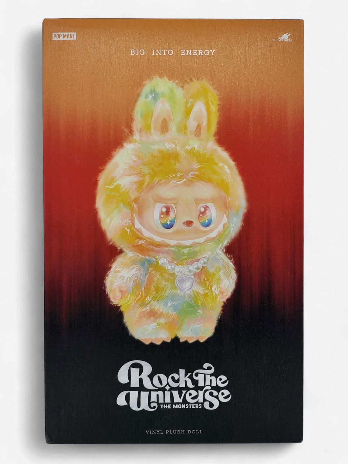 POP MART – The Monsters “Rock the Universe” Vinyl Plush Doll (Big into Energy Series) – Sealed