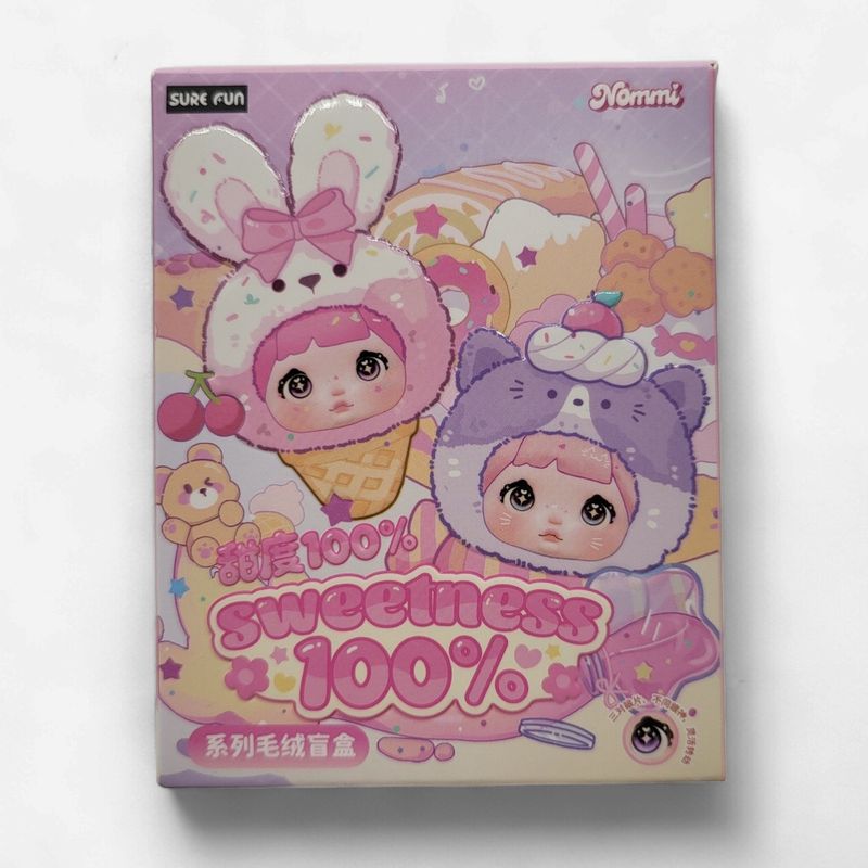 Nommi – 100% Sweetness Series Plush Blind Box (Sealed)
