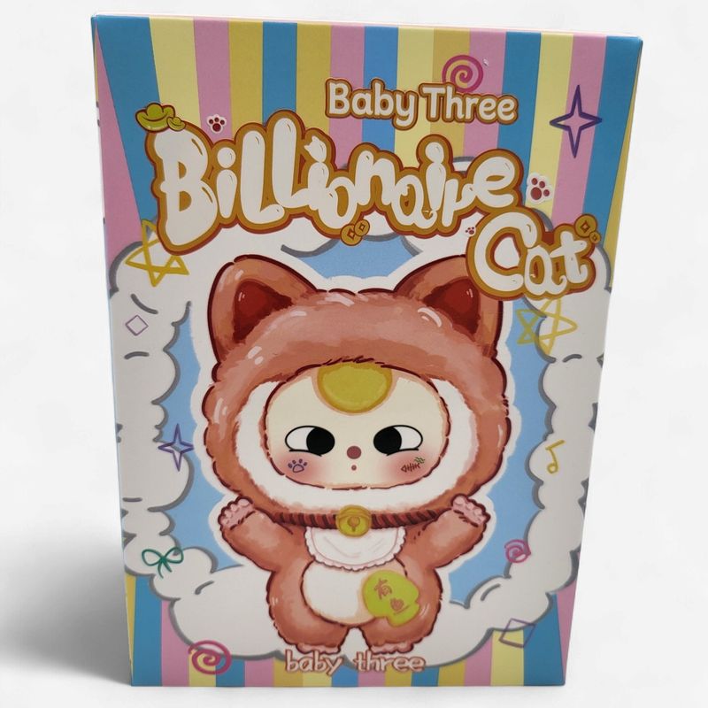 Baby Three – Billionaire Cat Plush Blind Box (DPL4300 Series)