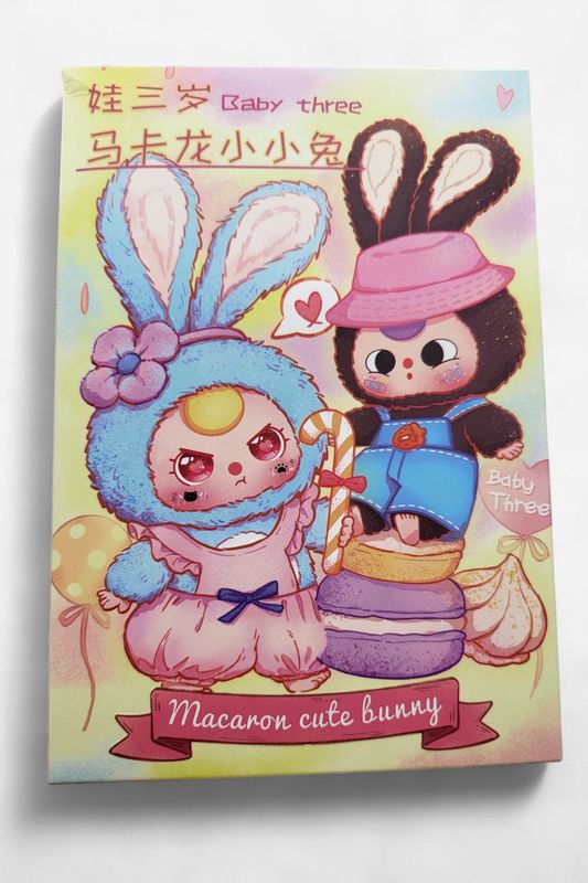 Baby Three – Macaron Cute Bunny Plush Blind Box