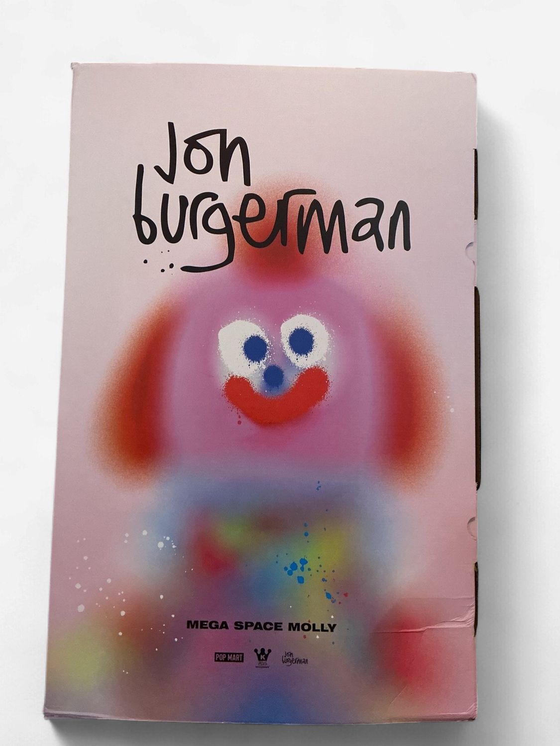 POP MART MEGA SPACE MOLLY 1000% — Jon Burgerman Edition