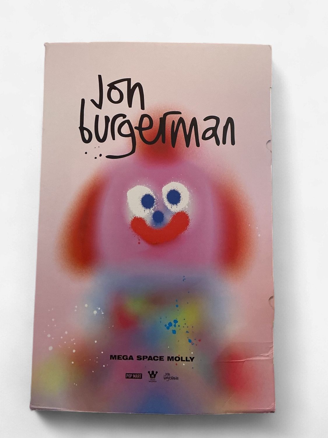 POP MART MEGA SPACE MOLLY 1000% — Jon Burgerman Edition