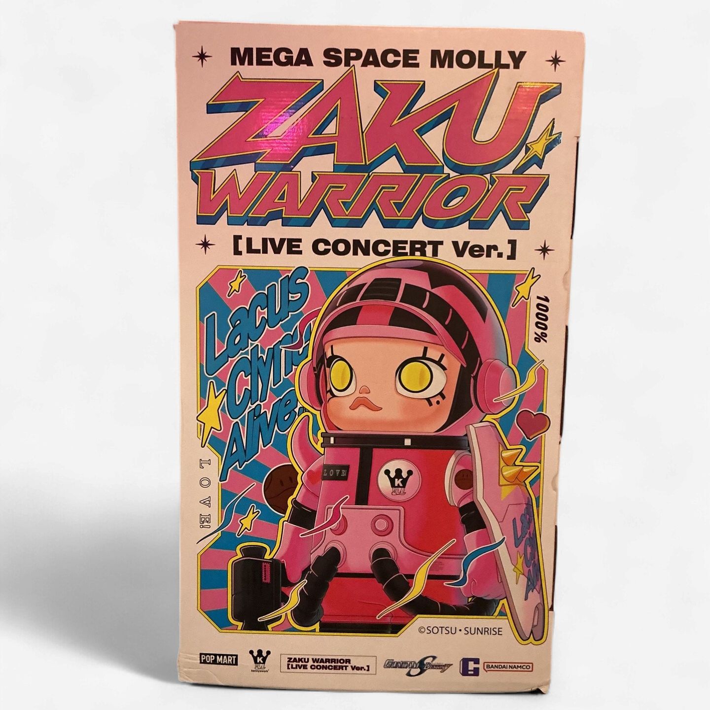 POP MART MEGA SPACE MOLLY 1000% — Zaku Warrior Edition