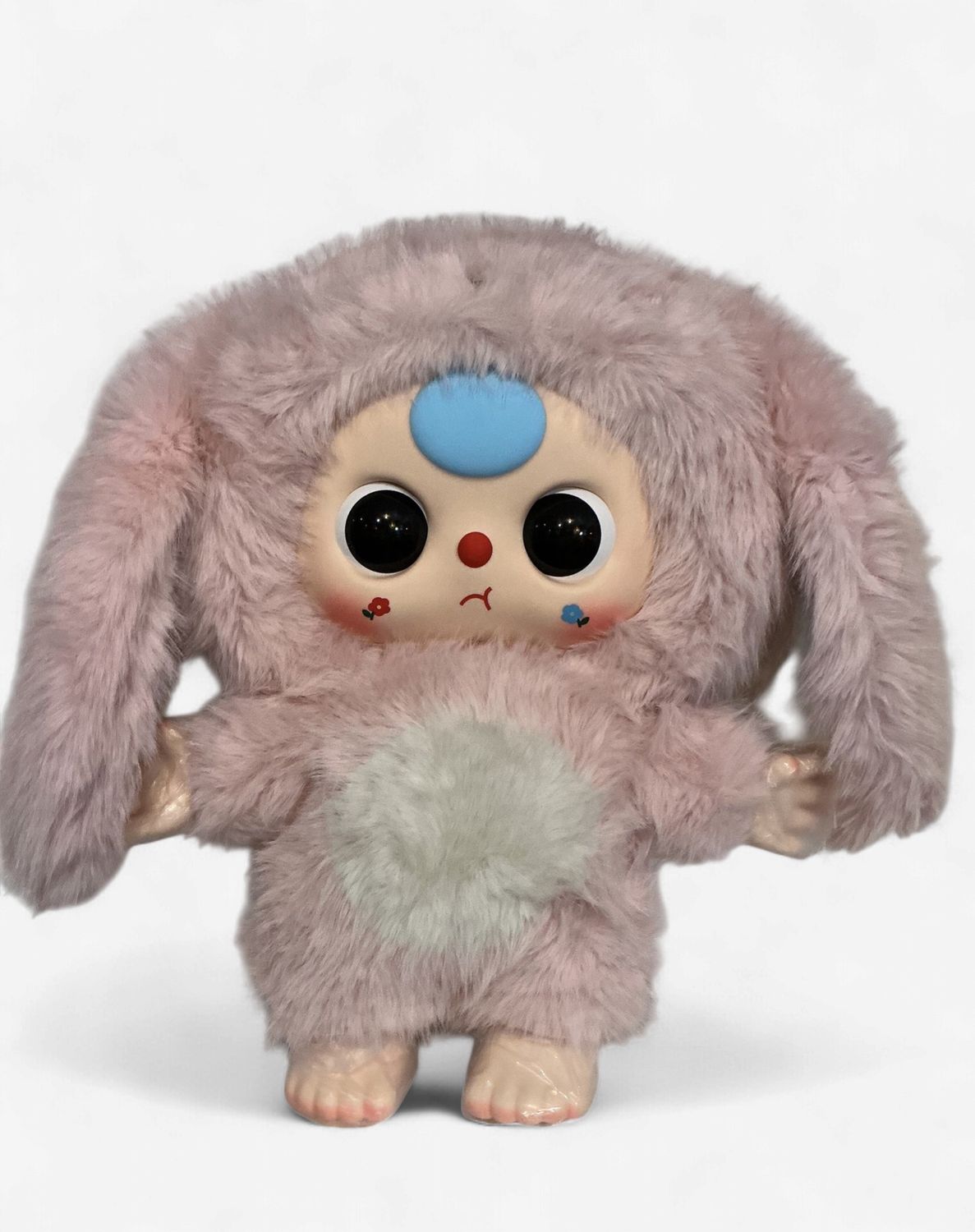 Baby Three Big Bunny- CONFIRMED - 1000% Plush Bunny (Boba Eyes &amp; Blue Hair)