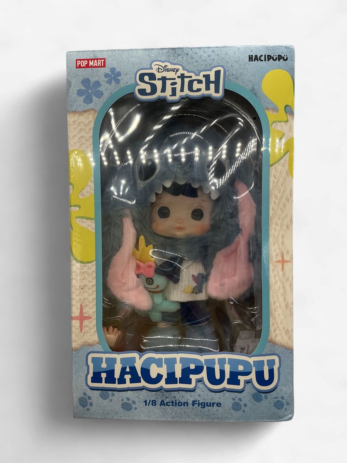 Pop Mart × Disney Hacipupu – Stitch 1/8 Action Figure (Sealed)