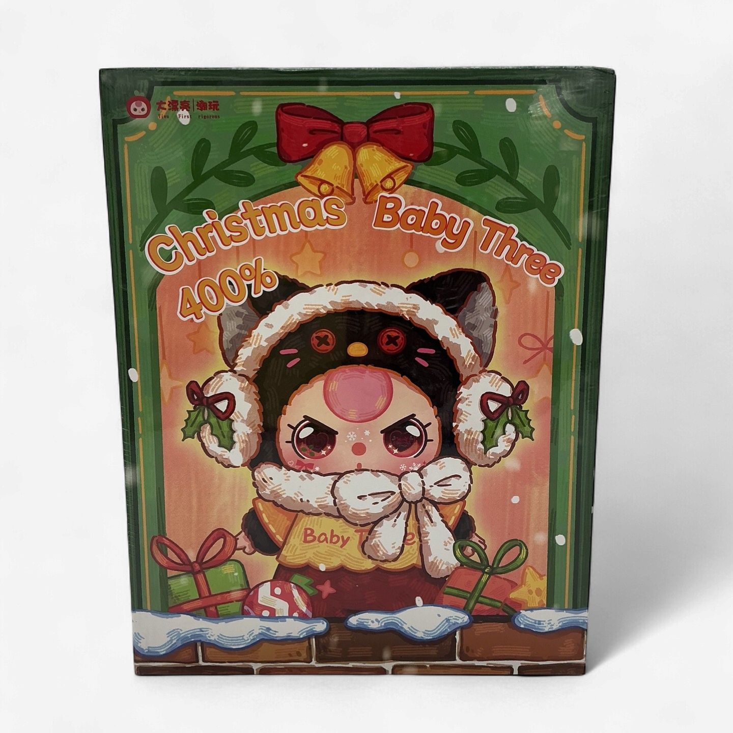 Baby Three – Christmas 400% Plush Blind Box (Sealed)