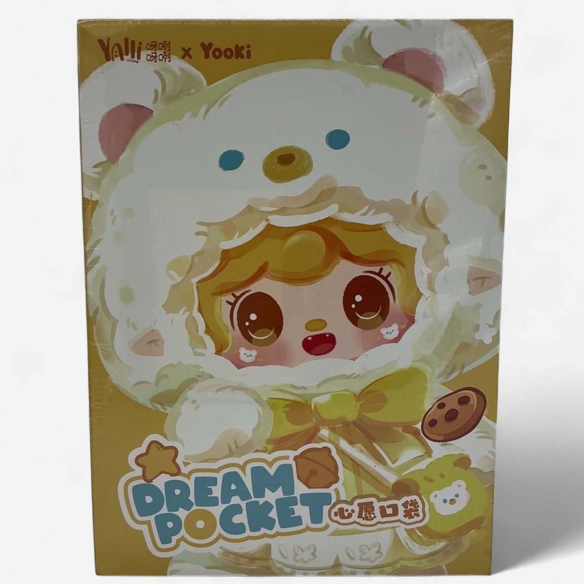 Yalli Studio × Yooki — 400% Dream Pocket Plush Vinyl Blind Box (Sealed)