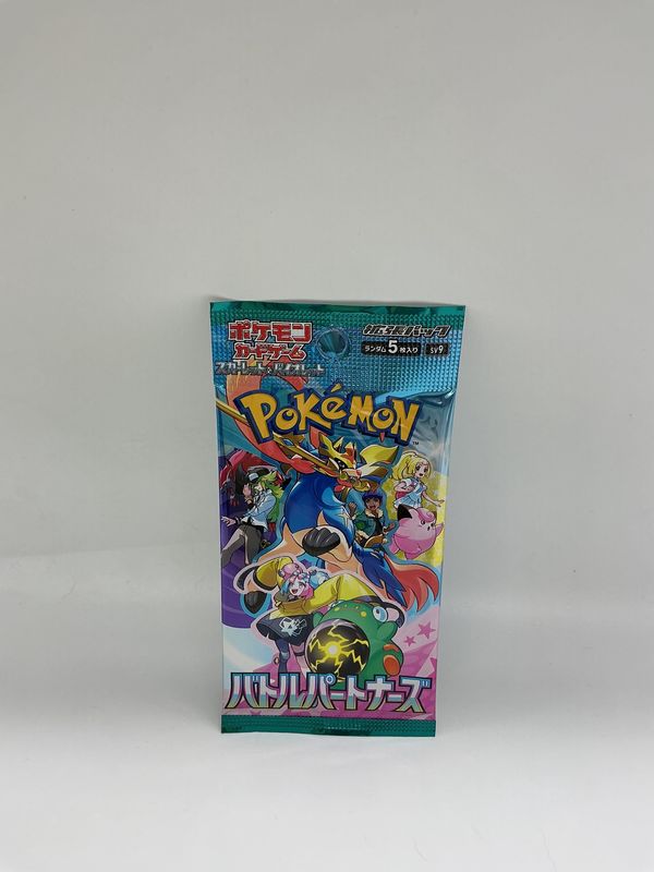 Pokémon TCG Japanese Battle Partners (SV9) – Sealed Imported Booster Pack