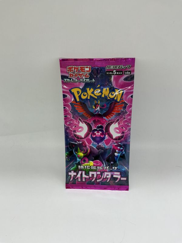 Pokémon TCG Japanese Night Wanderer (SV6a) – Sealed Imported Booster Pack