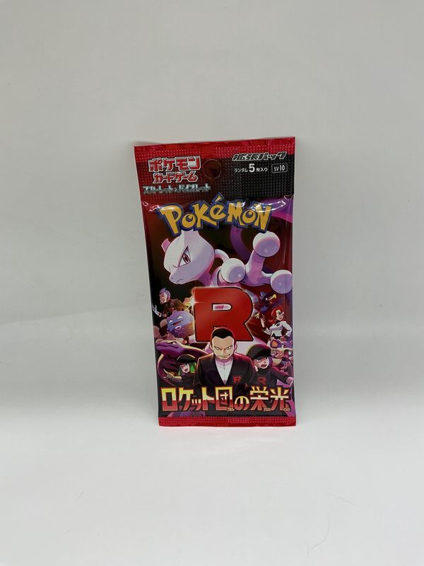 Pokémon TCG Japanese Glory of Team Rocket (SV10) – Sealed Imported Booster Pack