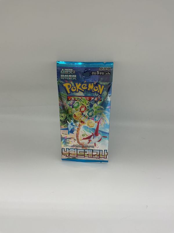 Pokémon TCG Scarlet &amp; Violet — Surging Sparks Korean Booster Pack (1 Card Pack, Sealed)
