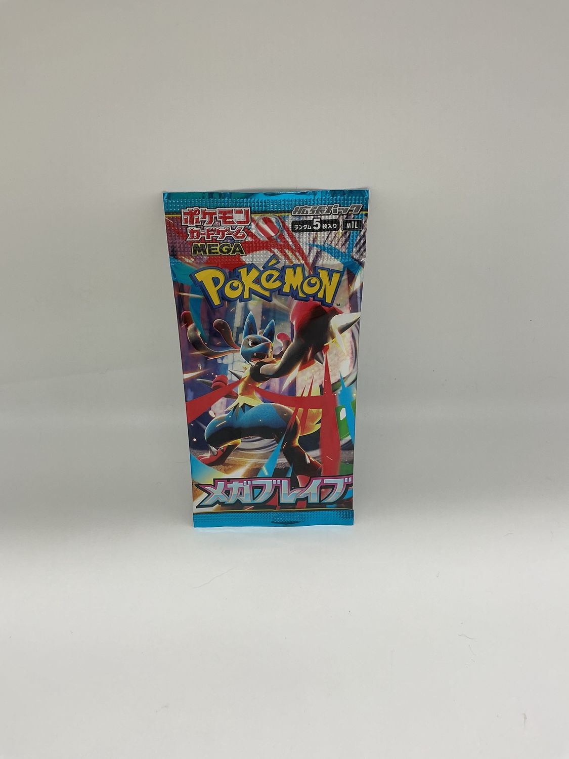 Pokémon TCG – Japanese Mega Lucario Booster Pack (Sealed)